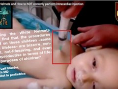 Kinderen niet gedood door gifgas, maar door NAVO’s witte helmen artsen?