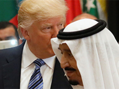 Trump tekent pact met moslimstaten om te bestrijden wat ze zelf geschapen hebben: IS